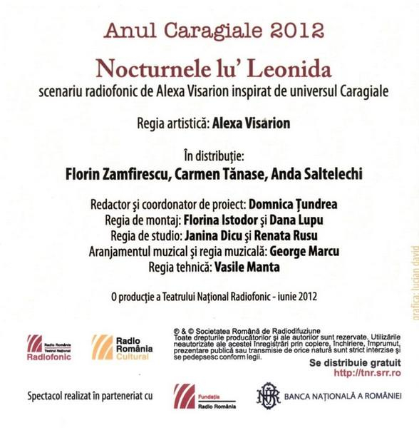 Ion Luca Caragiale - Nocturnele Lu' Leonida [2]