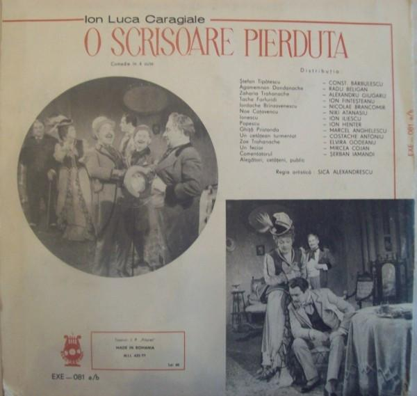 Ion Luca Caragiale - O Scrisoare Pierdută [2]