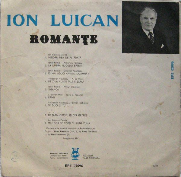 Ion Luican - Romanțe [2]
