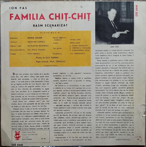 Ion Pas - Familia Chiț-Chiț, (Disc Vinil) [2]