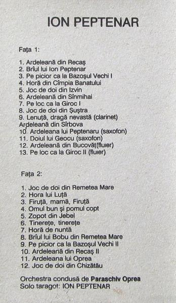 Ion Peptenar - Taragot , (Casetă Audio) [2]