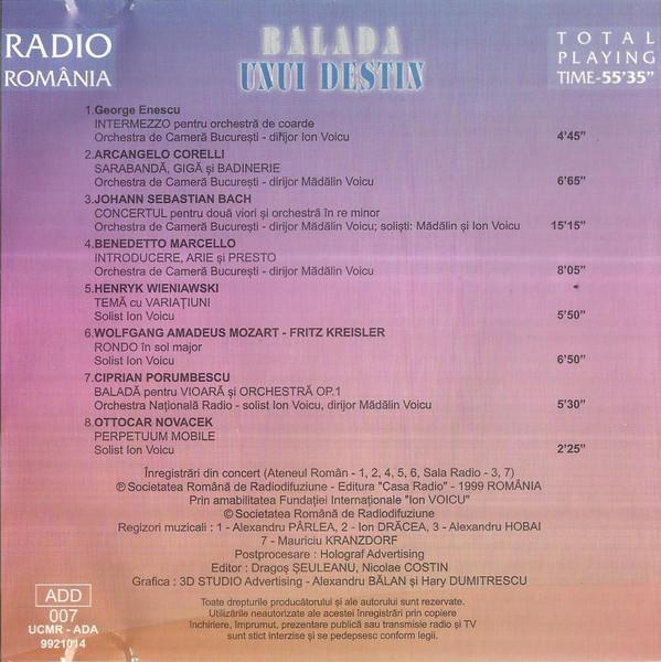 Ion Voicu - Balada Unui Destin, (CD) [2]