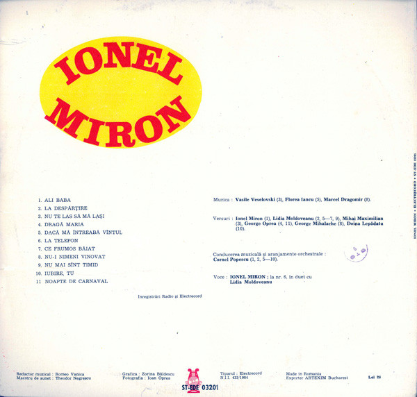 Ionel Miron - Ionel Miron [2]