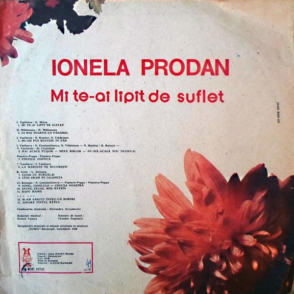 Ionela Prodan - Mi Te-ai Lipit De Suflet [2]