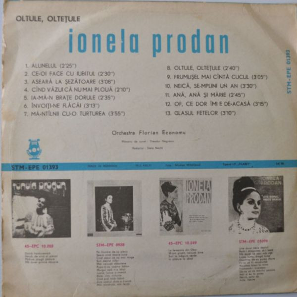 Ionela Prodan - Oltule, Oltețule [2]