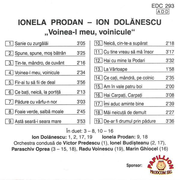 Ionela Prodan - Voinea-l Meu, Voinicule [2]