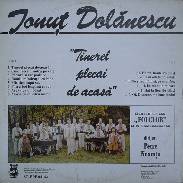 Ionuț Dolănescu - Tinerel Plecai De Acasă [2]