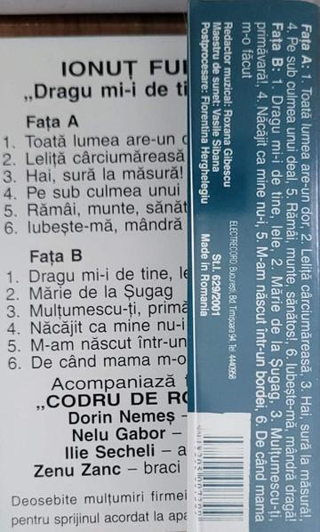 Ionuț Fulea - Dragu Mi-i de Tine, Lele, (Casetă Audio) [2]