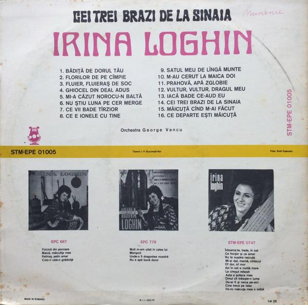 Irina Loghin - Cei Trei Brazi De La Sinaia, (Disc Vinil) [2]