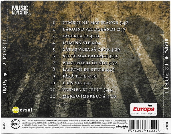Iris - 12 Porți , (CD) [2]