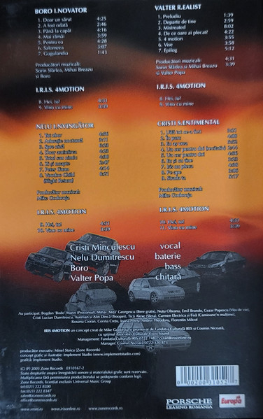 Iris (16) – I.R.I.S. 4 Motion (CASETA AUDIO) [3]