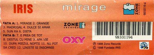 Iris - Mirage , (Casetă Audio) [2]
