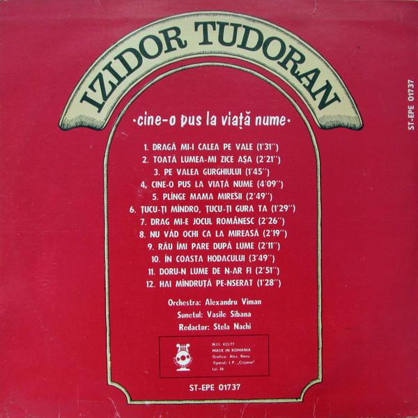Izidor Tudoran - Cine-o Pus La Viață Nume [2]
