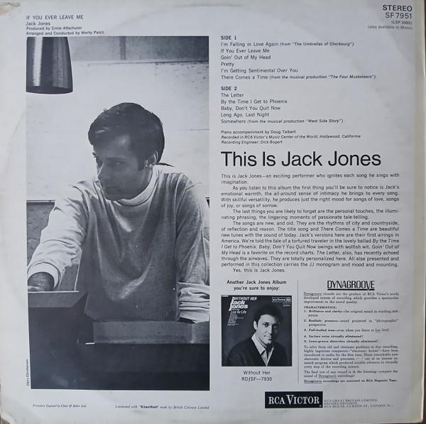 Jack Jones - If You Ever Leave Me (Disc Vinil) [2]