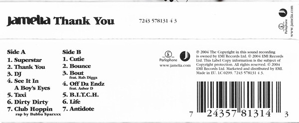 Jamelia – Thank You (CASETA) [2]