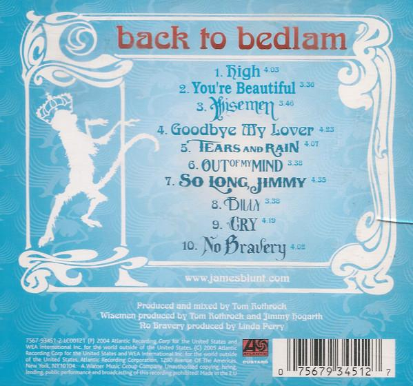 James Blunt - Back To Bedlam, (CD) [2]