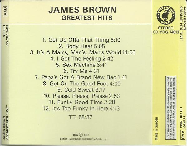James Brown - Greatest Hits "Live" (CD) [2]