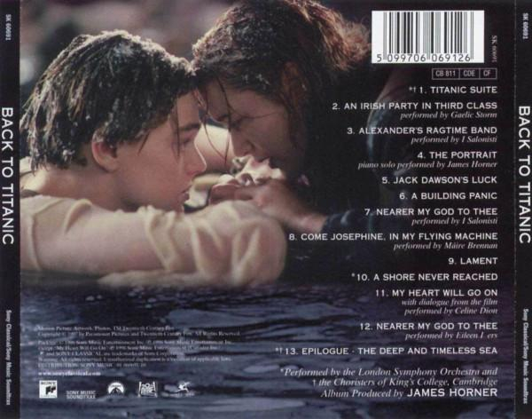 James Horner - Back To Titanic (Music From The Motion Picture) (CD Audio) [2]