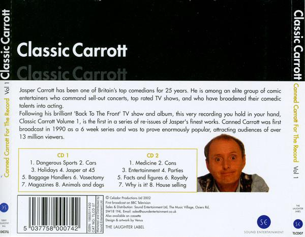 Jasper Carrott - Canned Carrott For The Record (Classic Carrott Vol 1) (CD) [2]