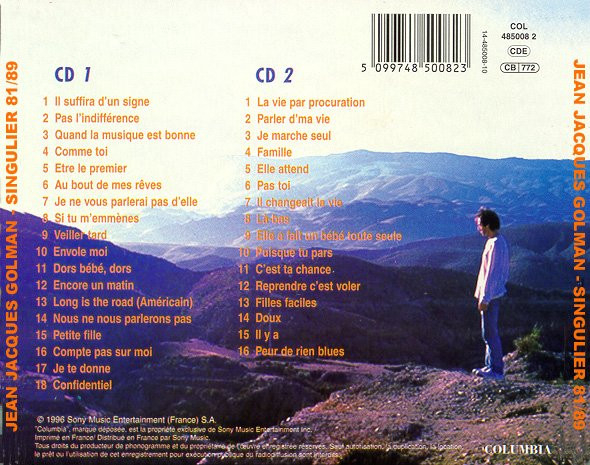 Jean-Jacques Goldman – Singulier 81 / 89 (2xCD) [2]