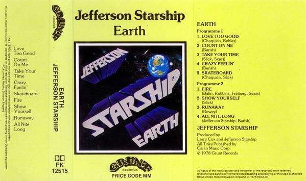 Jefferson Starship - Earth (Caseta Audio) [2]