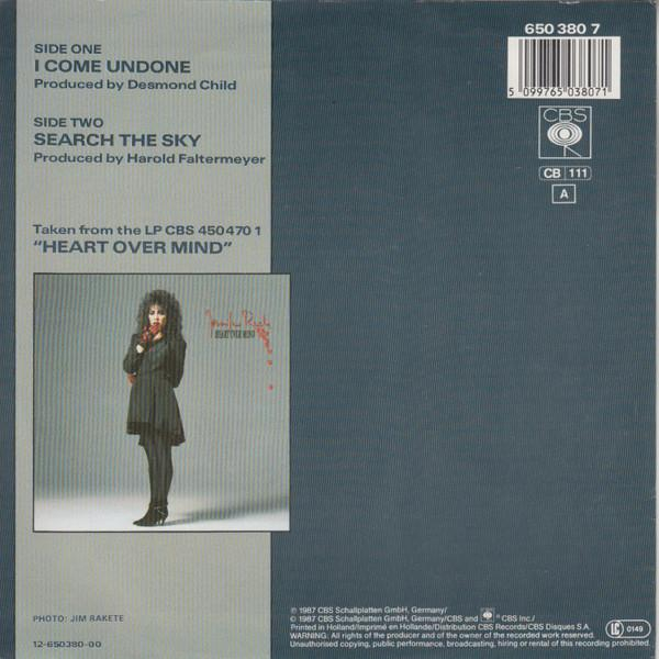 Jennifer Rush - I Come Undone (Disc Vinil) [2]