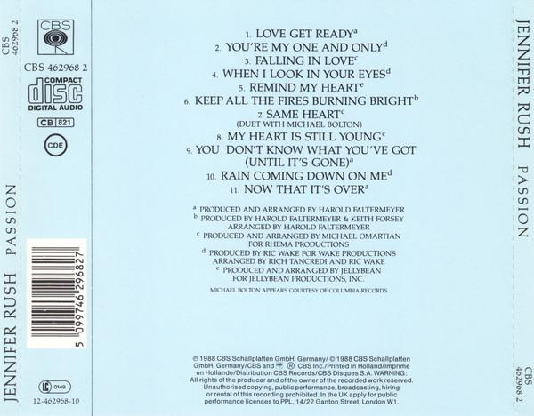 Jennifer Rush - Passion (CD) [2]