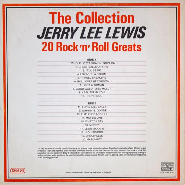 Jerry Lee Lewis - The Collection: 20 Rock'n'Roll Greats, (Disc Vinil) [2]