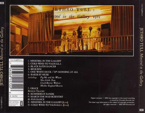 Jethro Tull - Minstrel In The Gallery [2]