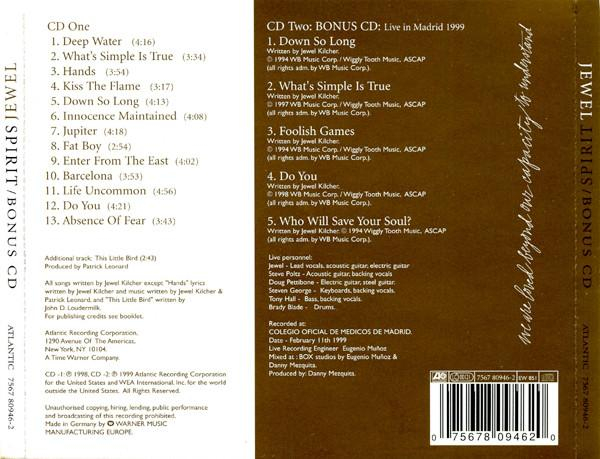 Jewel - Spirit (CD Audio) [2]
