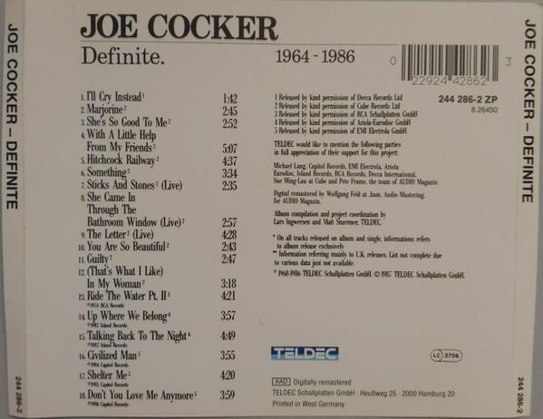 Joe Cocker - Definite 1964-1986 (CD) [2]