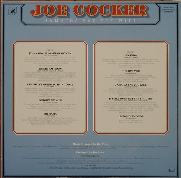 Joe Cocker - Jamaica Say You Will [2]