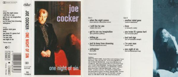 Joe Cocker - One Night Of Sin, (Casetă Audio) [2]