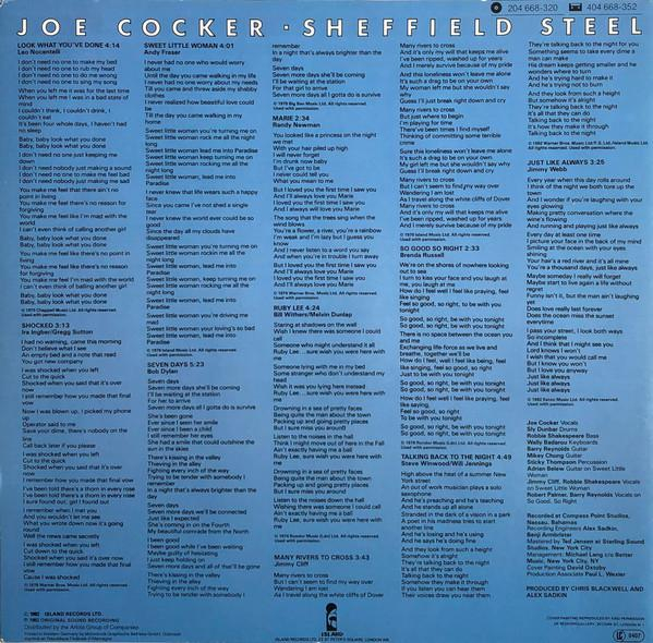 Joe Cocker - Sheffield Steel [2]
