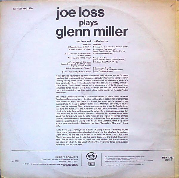 Joe Loss & His Orchestra - Joe Loss Plays Glenn Miller [2]