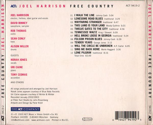 Joel Harrison - Free Country (CD) [2]