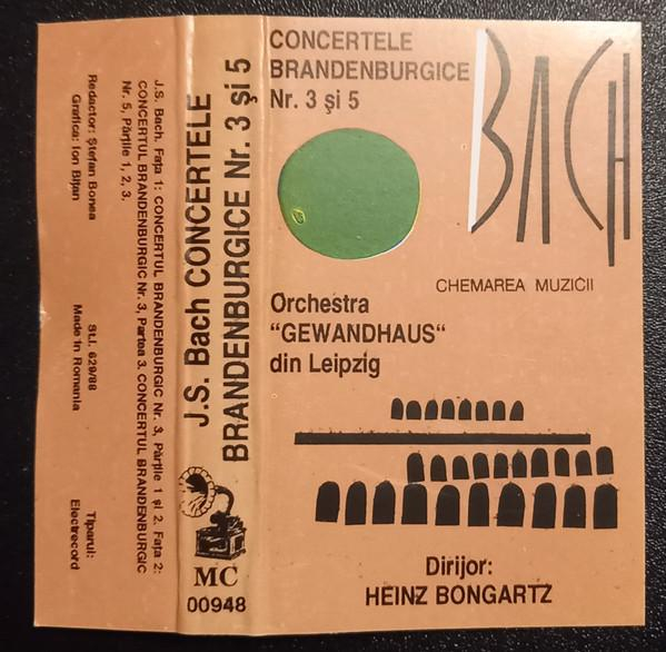 Johann Sebastian Bach - Concertele Brandenburgice Nr. 3 Și 5 (Caseta Audio) [1]