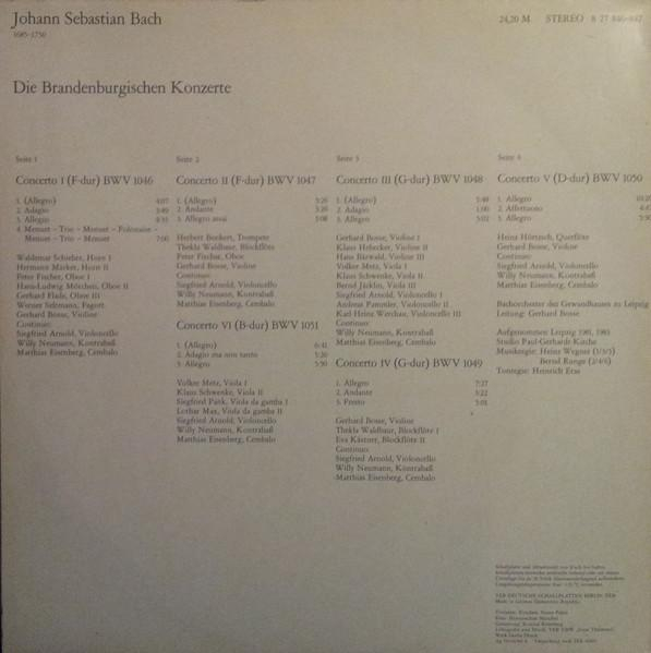 Johann Sebastian Bach - Die Brandenburgischen Konzerte [2]