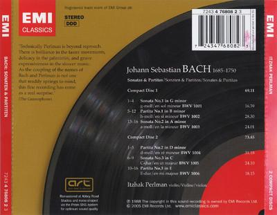 Johann Sebastian Bach - Sonatas & Partitas (CD) [2]