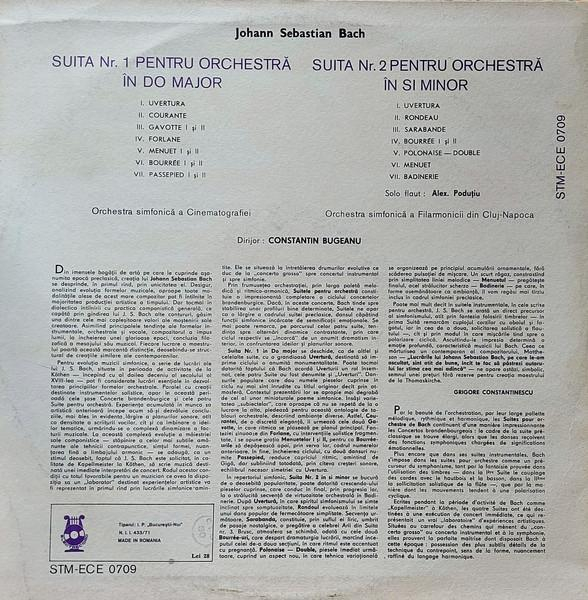 Johann Sebastian Bach - Suita Nr. 1 Pentru Orchestra In Do Major / Suita Nr. 2 Pentru Orchestra In Si Minor [2]