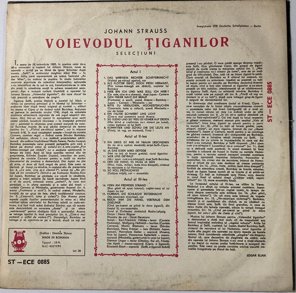 Johann Strauss Jr. - Voievodul Țiganilor (Selecțiuni) [2]