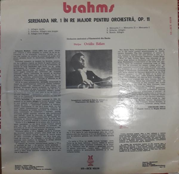 Johannes Brahms - Serenade No.1 in D Major Op.11 [2]