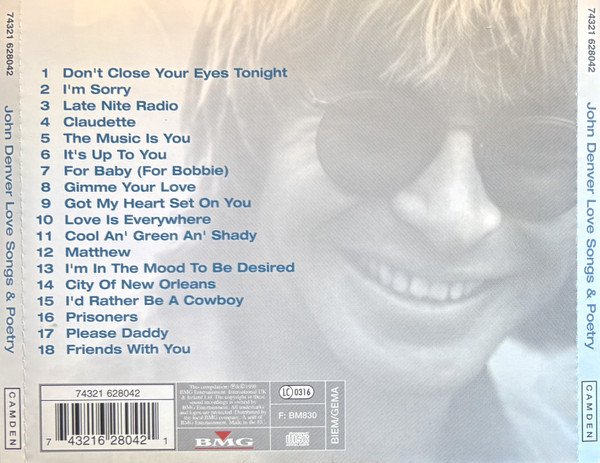 John Denver - Love Songs & Poetry (CD) [2]