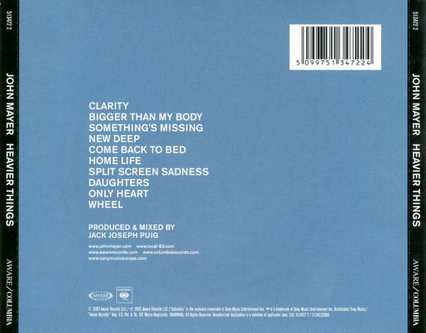 John Mayer - Heavier Things (CD) [2]