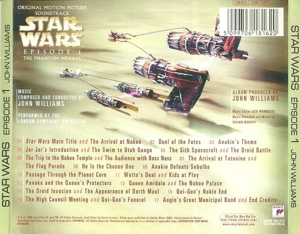 John Williams - Star Wars - Episode I: The Phantom Menace (Original Motion Picture Soundtrack) (CD) [2]