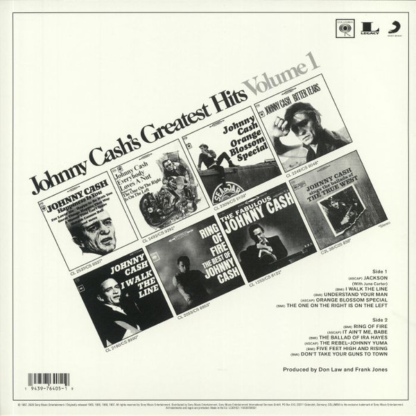 Johnny Cash – Greatest Hits Volume 1 (Disc Vinil) [2]