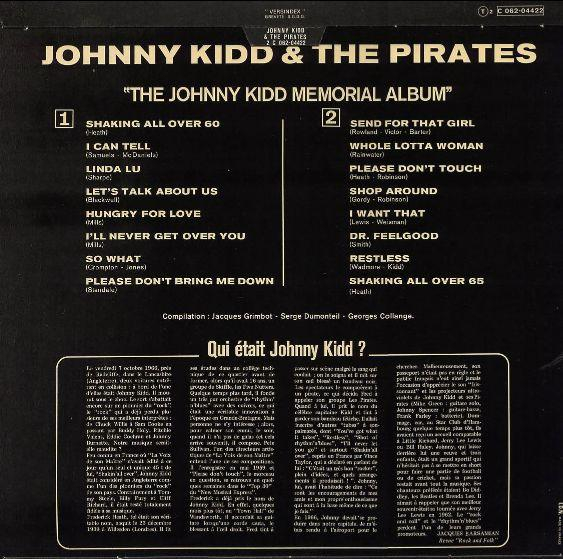 Johnny Kidd & The Pirates - The Johnny Kidd Memorial Album [2]
