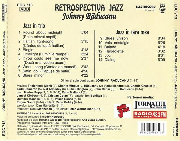 Johnny Răducanu - Jazz În Trio / Jazz În Țara Mea [2]