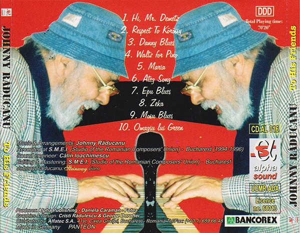Johnny Răducanu - To His Friends, (CD) [2]