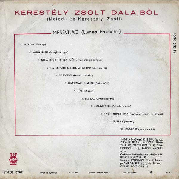Jolt Kerestely - Mesevilág = Lumea Basmelor (Kerestély Zsolt Dalaiból = Melodii De Kerestely Zsolt) [2]